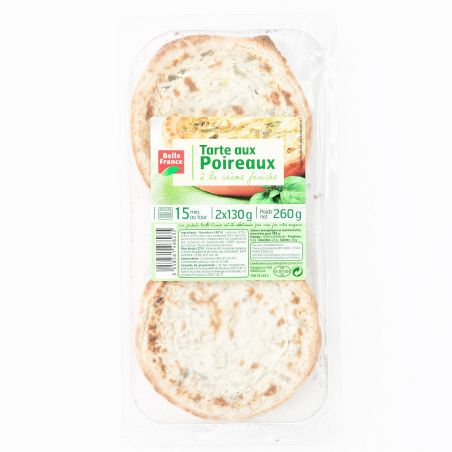 Belle France Tart.Poireaux 2X130G Bf