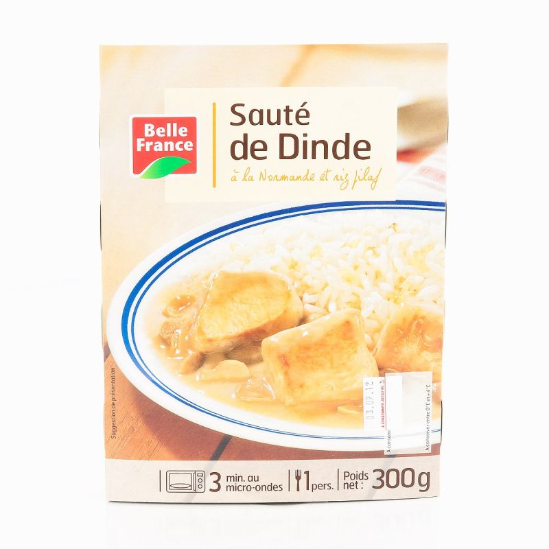 Belle France Saute Dinde Normand.300Bf