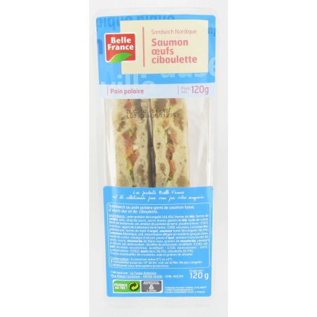 Belle France Sandw.Suedois.Saum.120 Bf