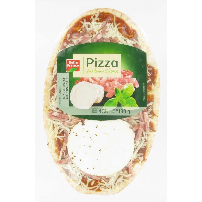 Belle France Pizza Lardons Chevre180Bf