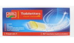 Belle France 32 Pastilles Lave Vaissel -Le 5En1 A/Flow B.France