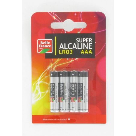 Belle France Bl.4Pil.Alcaline Lr03 Bf