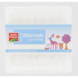 Belle France Btes 50 Batonnets Hygiene Bebe