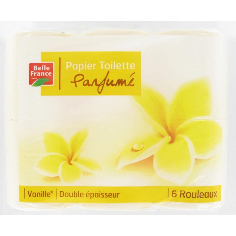 Belle France Pap.Toil.Parf.Van.6Rlx.Bf