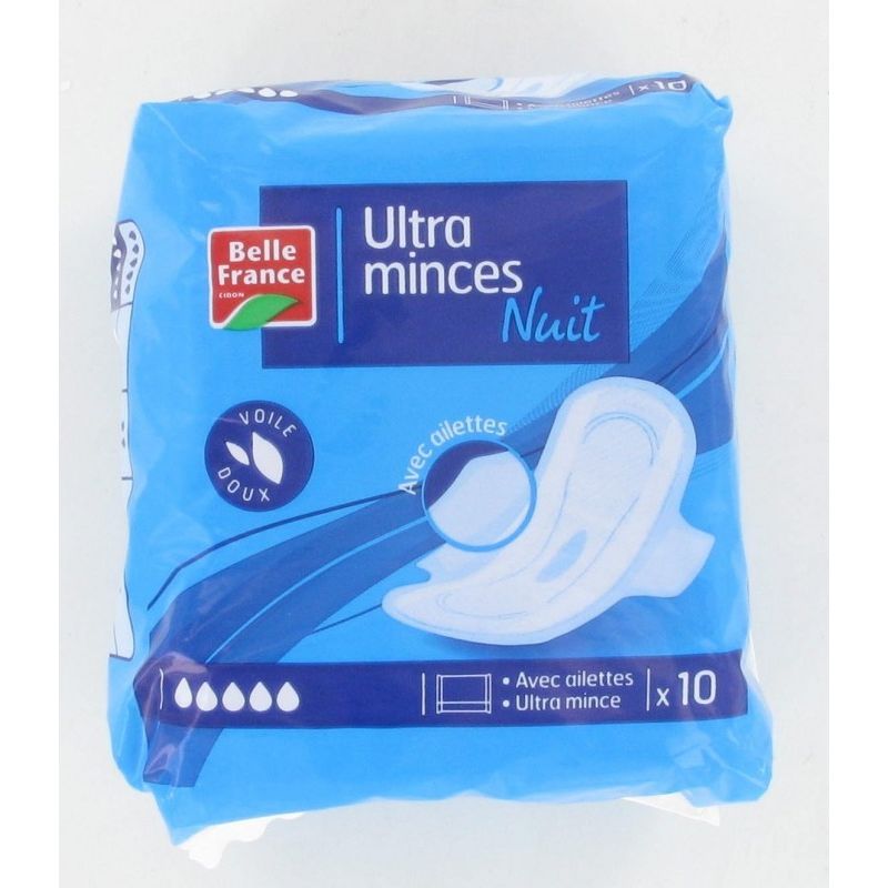 Belle France S.10 Serviet.Ultra Mince Nuit