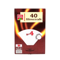 Belle France Pq.40 Filtre Cafe N4 Bf