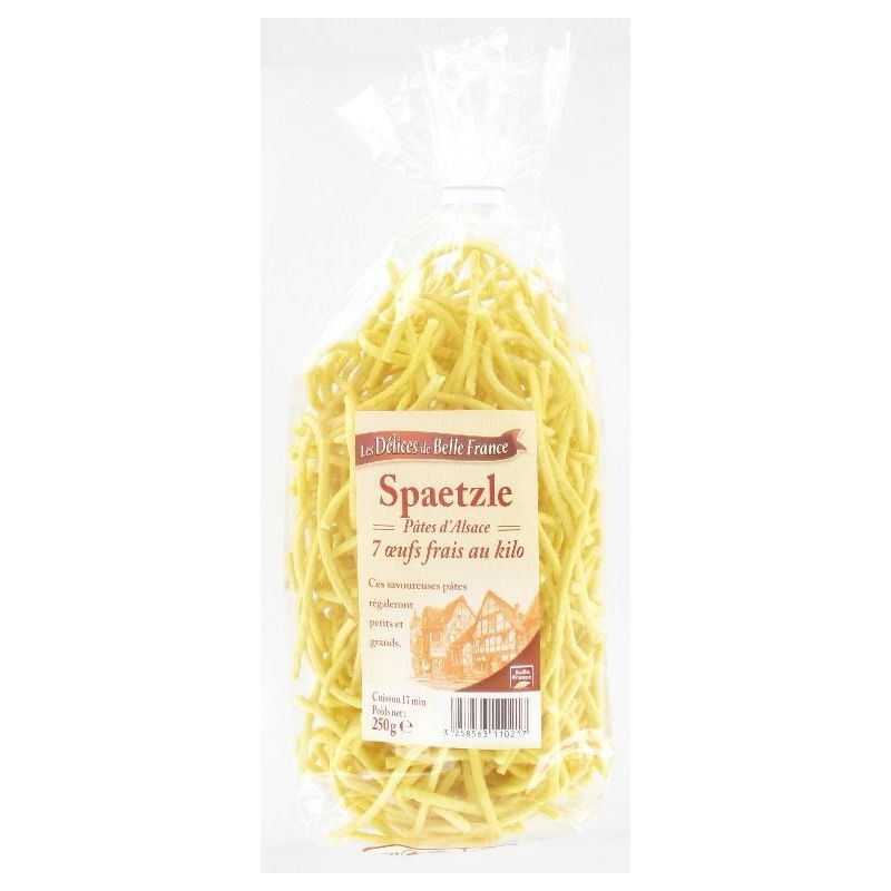 Les Délices De Belle France Spaetzle Pates 7 Œufs 250G Delice
