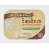 Les Délices De Belle France Sardine Huile Olive Cuite Vapeur 135G D.B.France