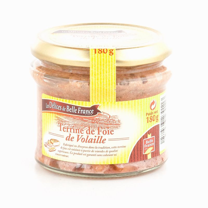 Les Délices De Belle France Bx180G.Terri.Foie Vol.Dbf