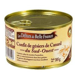 Les Délices De Belle France Bte1/2 Gesier Canard D.Bf