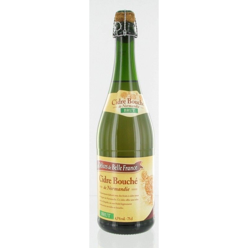 Les Délices De Belle France Cidre Normand 75 Brut Dbf