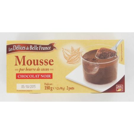 Les Délices De Belle France Mousse Choc.Nr 2X90G Dbf