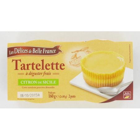 Les Délices De Belle France Tartelette Citron 2X80Dbf