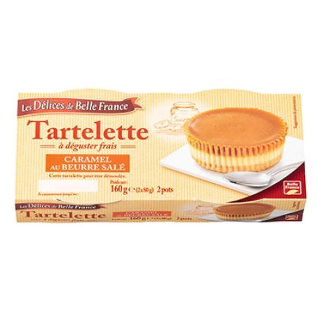 Les Délices De Belle France Tartelet.Caramel 2X80Gdbf