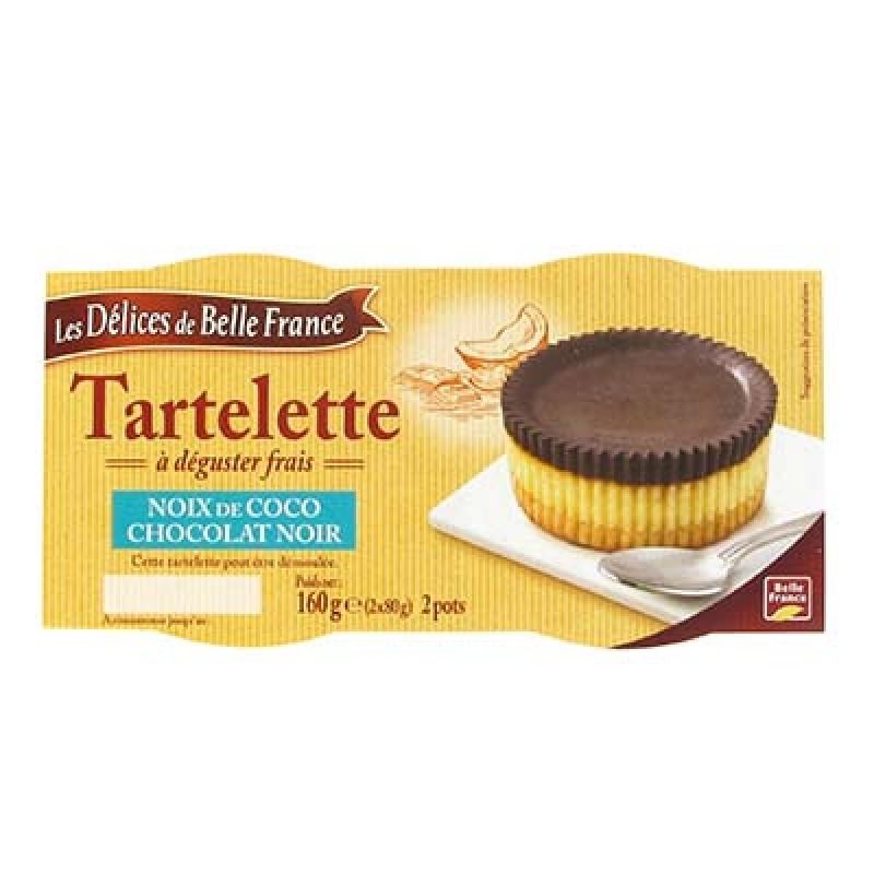 Les Délices De Belle France Tartelet.Choc/Coco X2 Dbf