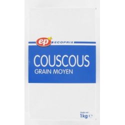 Ecoprix Et.1Kg Couscous Moyen Ep