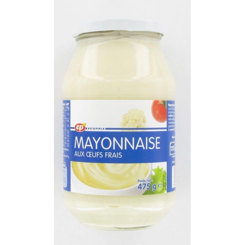 Ecoprix Boc.Mayonnaise 70% Huile Colza 470G