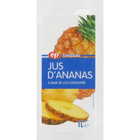 Ecoprix Brik.1L J.Ananas Abc Ep