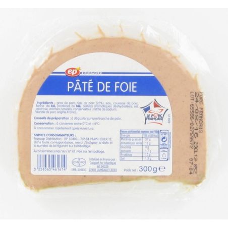 Ecoprix Pate De Foie 300Gr