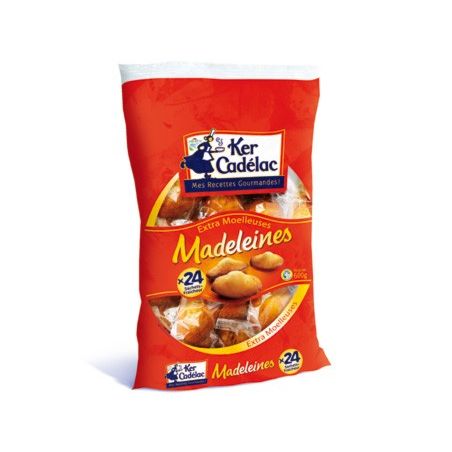 Ker Cadelac 600G Madeleine Coquille Emballee Individuellement Kadelac