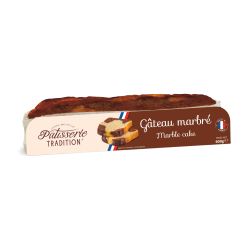 Patisserie Gourmande 600G Barre Marbrée Cacao Tradition