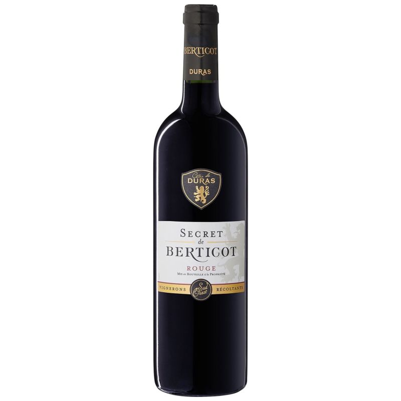 Secret De Berticot Vin Rouge Sud Ouest Côtes Duras : La Bouteille 75Cl