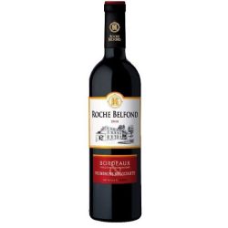 Roche Belfond Vin Rouge Bordeaux : La Bouteille De 75Cl