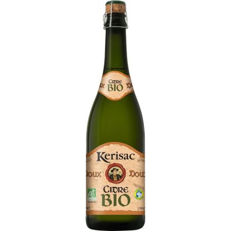 Kerisac Cidre Bouché Breton Doux Bio 2,5% 75Cl