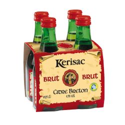 Kerisac Cidre Brut : Le Pack De 4 Bouteilles 25Cl