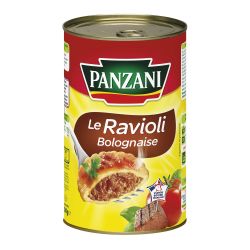 Panzani Plat Cuisiné Ravioli Bolognaise : La Boîte De 1200G
