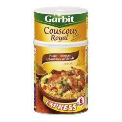 Garbit Plat Cuisiné Couscous Royal : La Boite De 1250 G