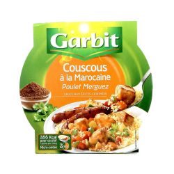 Garbit Plat Cuisiné Couscous À La Marocaine : L'Assiette De 285 G