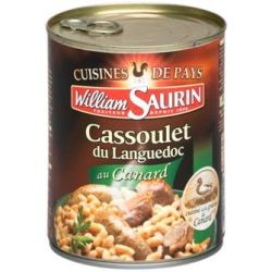 William Saurin - Cassoulet Du Languedoc Au Canard 4/4 840G