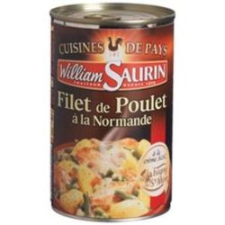 William Saurin Filet De Poulet Normande Et Petits Legumes 1/