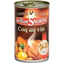 William Saurin Coq Au Vin Et Petites Pommes De Terre 1/1