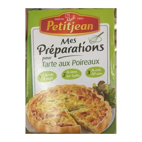 Petit Jean 400G Prepa.Tarte Poireau. W S