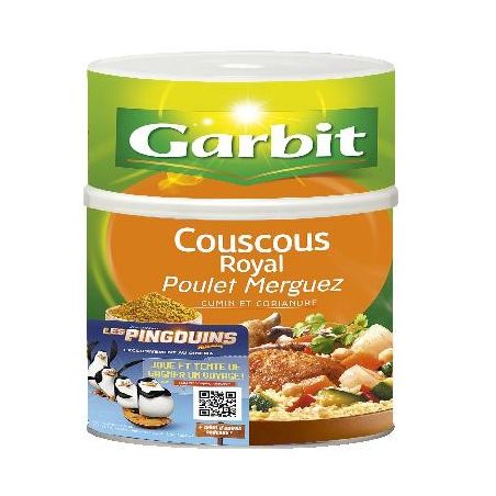 Garbit 3X2Couscous Poulet