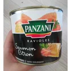 Panzani Bte 3/4 Ravioli Saumon Citron 560G