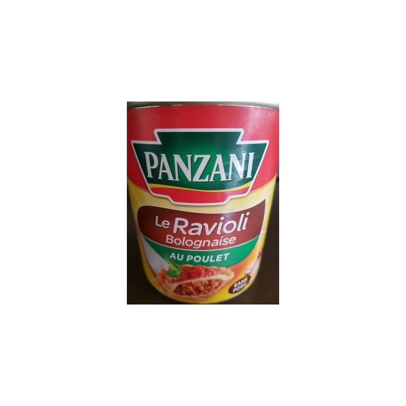 Panzani 800G Ravioli Bolo.Poulet Ws