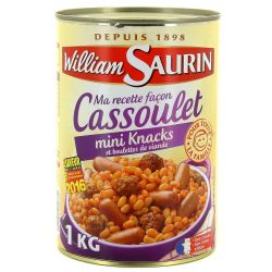 William Saurin W.Saur Cassoulet Boulette 1Kg