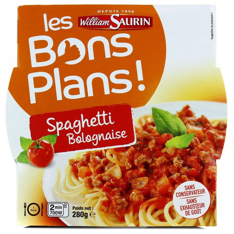 W.Saurin W.Saur Spaghetti Bolognai 280G