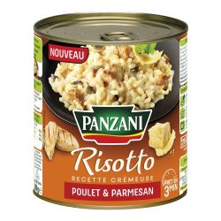 Panzani Plat Cuisiné Risotto Poulet Parmesan : La Boite De 800 G
