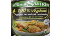 William Saurin Falafels Menthe 800G 100% Vege
