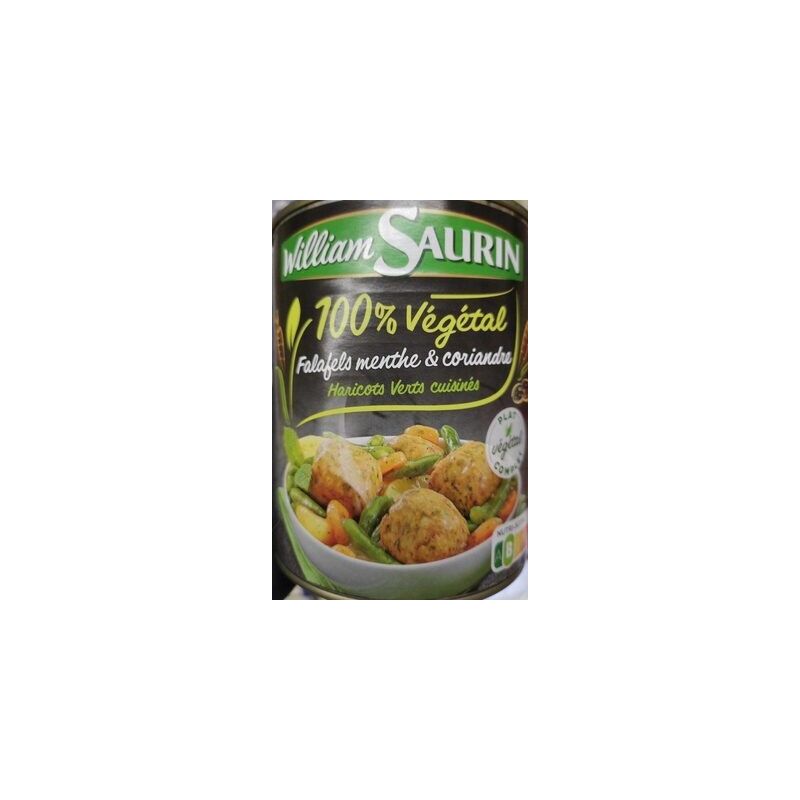 William Saurin Falafels Menthe 800G 100% Vege