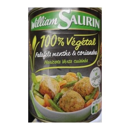 William Saurin Falafels Menthe 800G 100% Vege