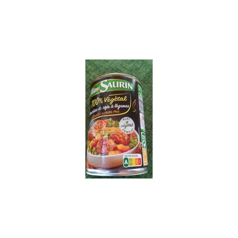 William Saurin Bouchees Soja 400G 100% Vegeta