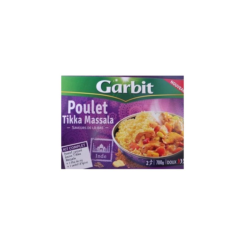 Garbit Poulet Tikka 700G