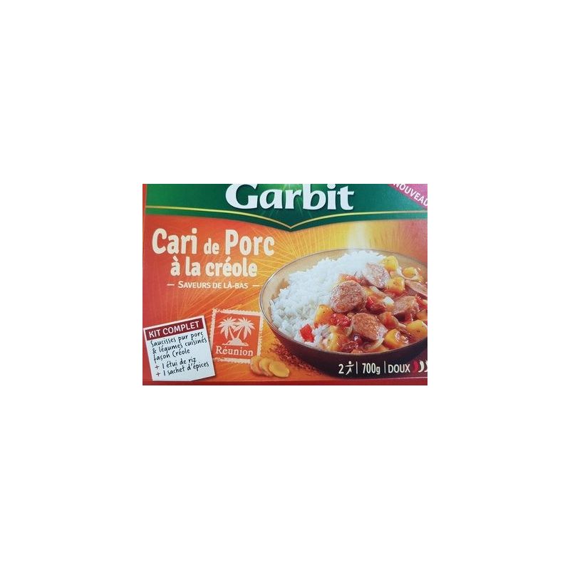 Garbit Cari Porc Creole 700G