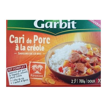 Garbit Cari Porc Creole 700G