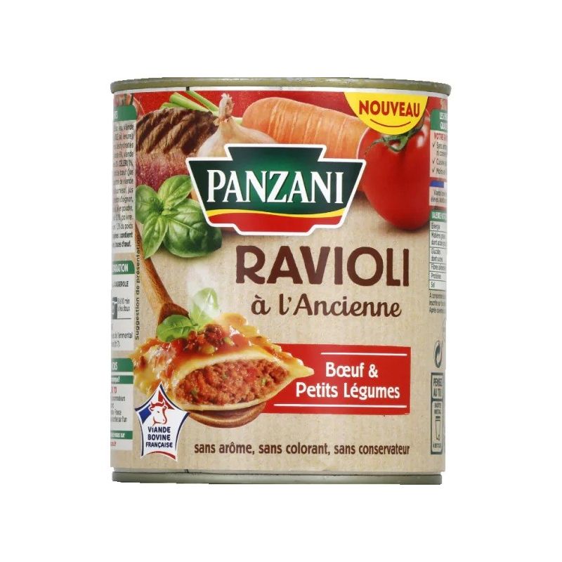 Panzani Ravioli À L'Ancienne Boeuf 800G